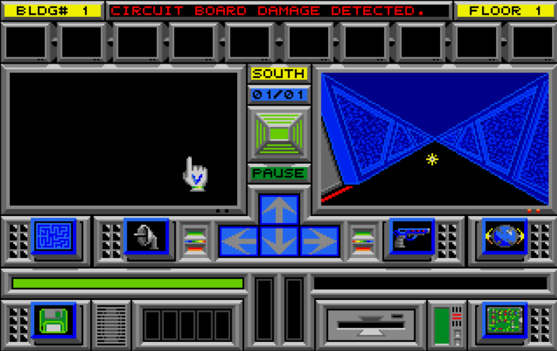 Day of the Viper - Atari ST game screenshot (1989) by Accolade